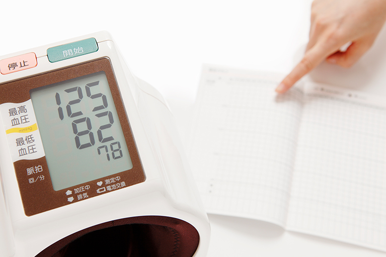 家庭血圧の測定
